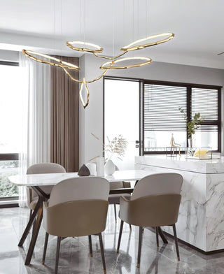Aballs Lustre Cloud Rings Series en Laiton