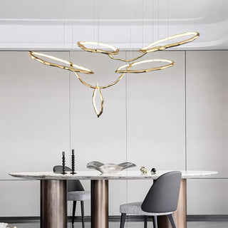 Aballs Lustre Cloud Rings Series en Laiton