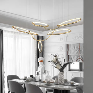 Aballs Lustre Cloud Rings Series en Laiton