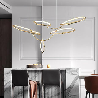 Aballs Lustre Cloud Rings Series en Laiton