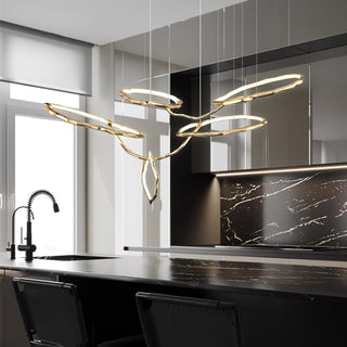 Aballs Lustre Cloud Rings Series en Laiton