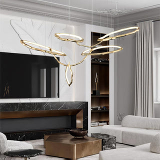 Aballs Lustre Cloud Rings Series en Laiton
