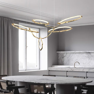 Aballs Lustre Cloud Rings Series en Laiton