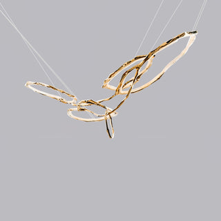 Aballs Lustre Cloud Rings Series en Laiton