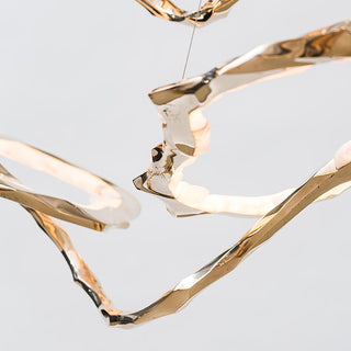 Aballs Lustre Cloud Rings Series en Laiton