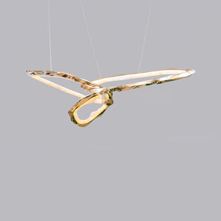 Aballs Lustre Cloud Rings Series en Laiton