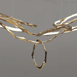 Aballs Lustre Cloud Rings Series en Laiton