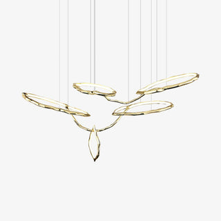 Aballs Lustre Cloud Rings Series en Laiton