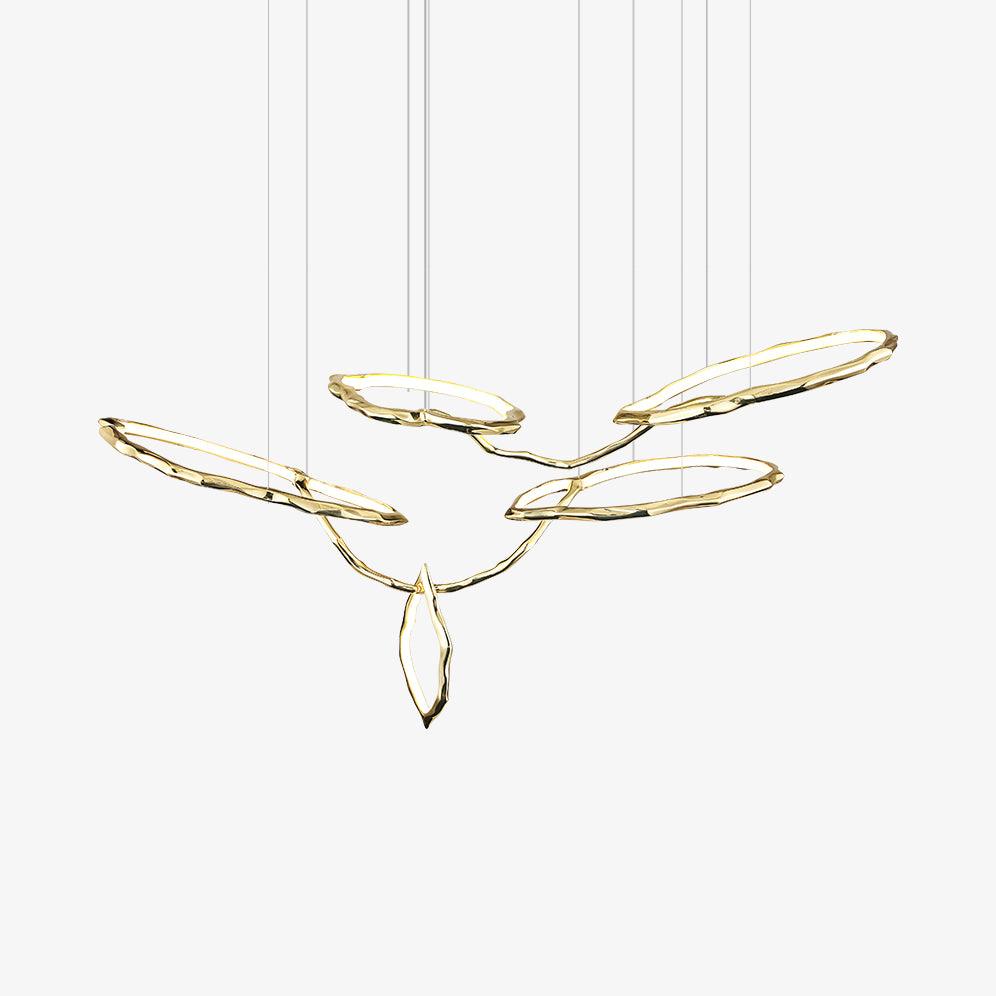 Aballs Lustre Cloud Rings Series en Laiton