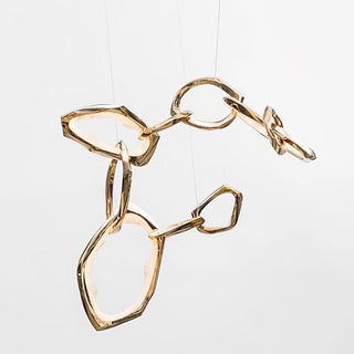 Aballs Lustre Cloud Rings Series en Laiton