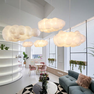 Solisce Suspension en fibre de soie-Luire