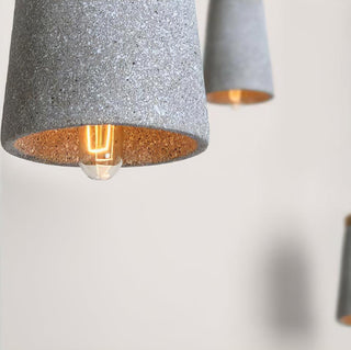 Althere Lustre Suspendu En Bois Et Ciment