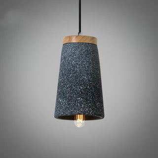 Althere Lustre Suspendu En Bois Et Ciment
