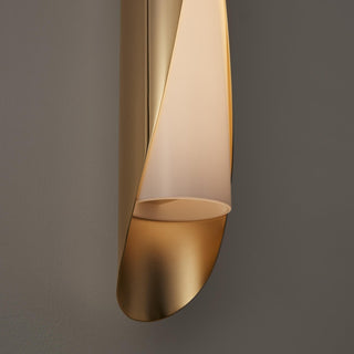 Jolt Lampe Murale En Métal Cuivre Et Acrylique Minimaliste Moderne