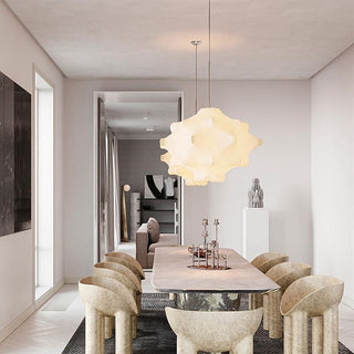 Lumina Suspension en Soie Contemporaine