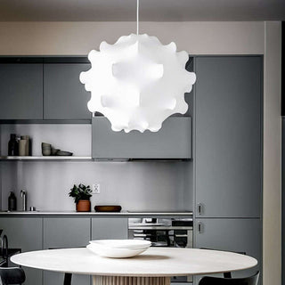 Lumina Suspension en Soie Contemporaine