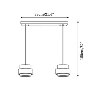 Perra Suspension Travertin