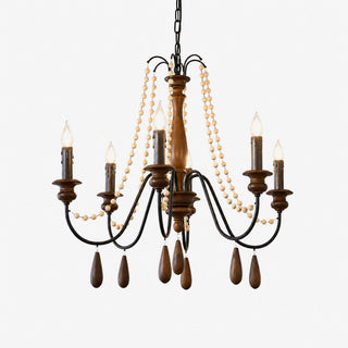 Collana French Country Chandelier-Neutral Decor