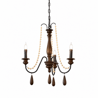 Collana French Country Chandelier-Neutral Decor