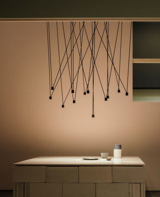 Lustra Collection de Suspensions Lampes Fils Câblés Fins-Luire