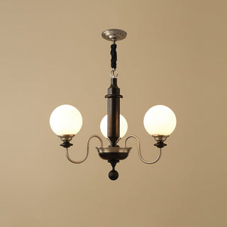 Nyvinia Lustre en Laiton Vintage et Verre