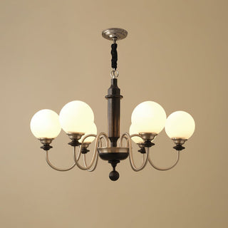 Nyvinia Lustre en Laiton Vintage et Verre