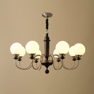 Nyvinia Lustre en Laiton Vintage et Verre
