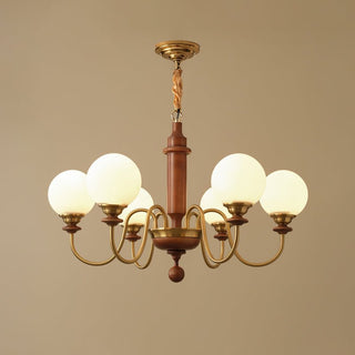 Nyvinia Lustre en Laiton Vintage et Verre