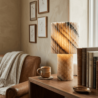 Colonna Onyx Table Lamp-Neutral Decor