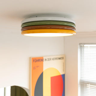 Comareth Plafonnier Art Unique Couleur Empilée-Luire
