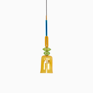 Muse Suspension en Verre Bohémienne