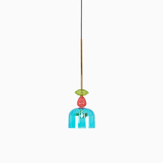 Muse Suspension en Verre Bohémienne