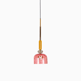 Muse Suspension en Verre Bohémienne