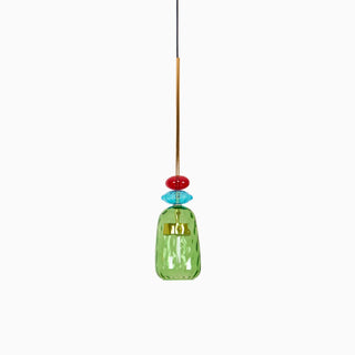 Muse Suspension en Verre Bohémienne