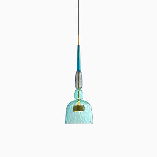 Muse Suspension en Verre Bohémienne