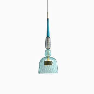 Muse Suspension en Verre Bohémienne