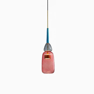 Muse Suspension en Verre Bohémienne