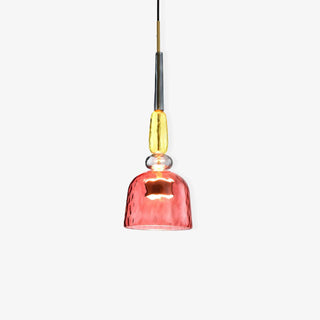 Muse Suspension en Verre Bohémienne