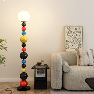 Zoriel Lampadaire en Verre Artistique