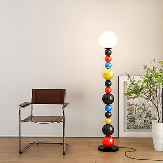 Zoriel Lampadaire en Verre Artistique