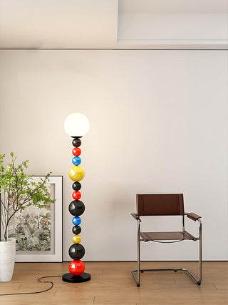 Zoriel Lampadaire en Verre Artistique