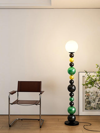 Zoriel Lampadaire en Verre Artistique