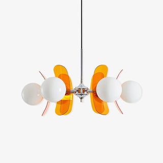 Lustra Lustre en Verre Moderne Chrome Élégant-Luire