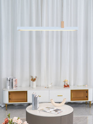 Linea Lampe Suspendue en Bois Minimaliste