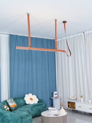 Arcadia Suspension Moderne en Cuir-Luire