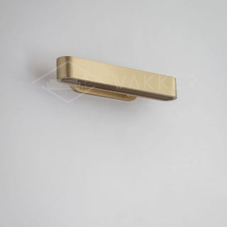 Lustra Lampe Murale en Laiton avec Grille Fendue