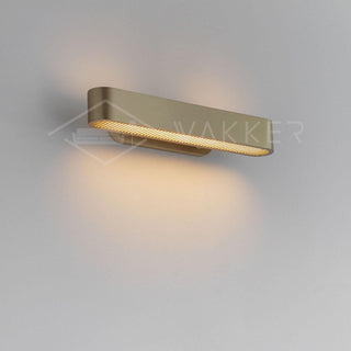 Lustra Lampe Murale en Laiton avec Grille Fendue