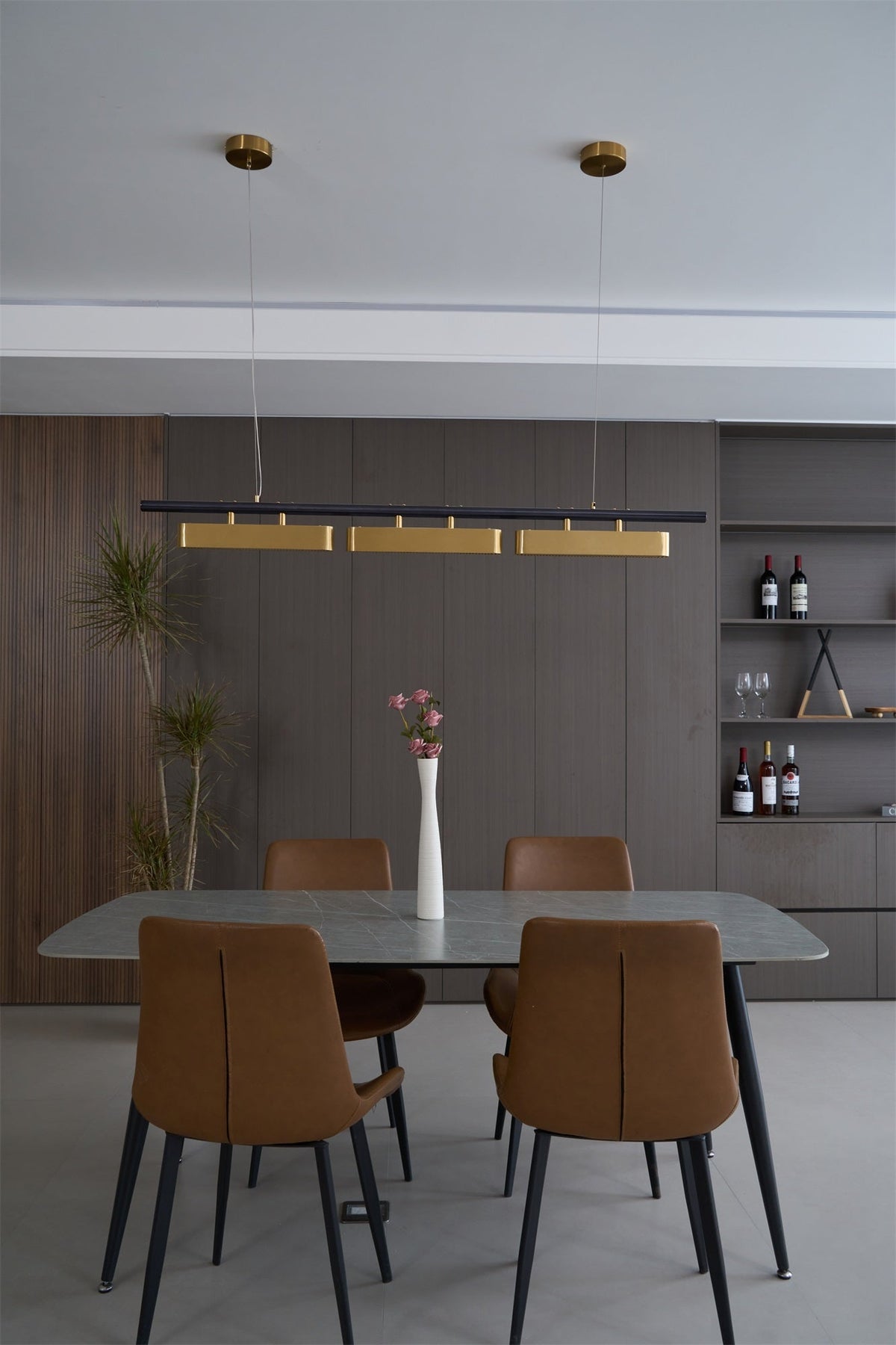 Elarain Suspension minimaliste en laiton