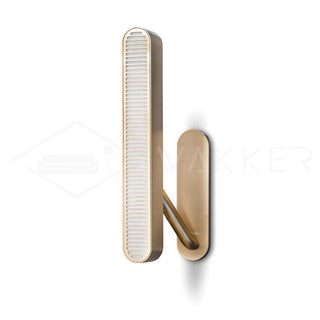 Lustra Lampe Murale en Laiton avec Grille Fendue