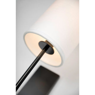 Slate Lampe Murale En Métal Et Tissu Minimaliste Moderne